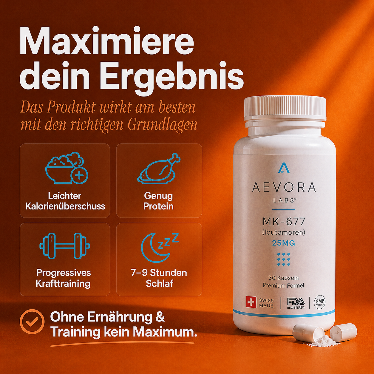 Night Performance – 120 Kapseln (25 mg)